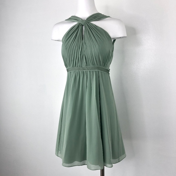 Ann Taylor Dresses & Skirts - Ann Taylor | Silk Layered Light Green Dress